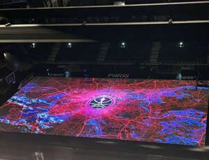Digital Projection lights up the court with Paris Basketball