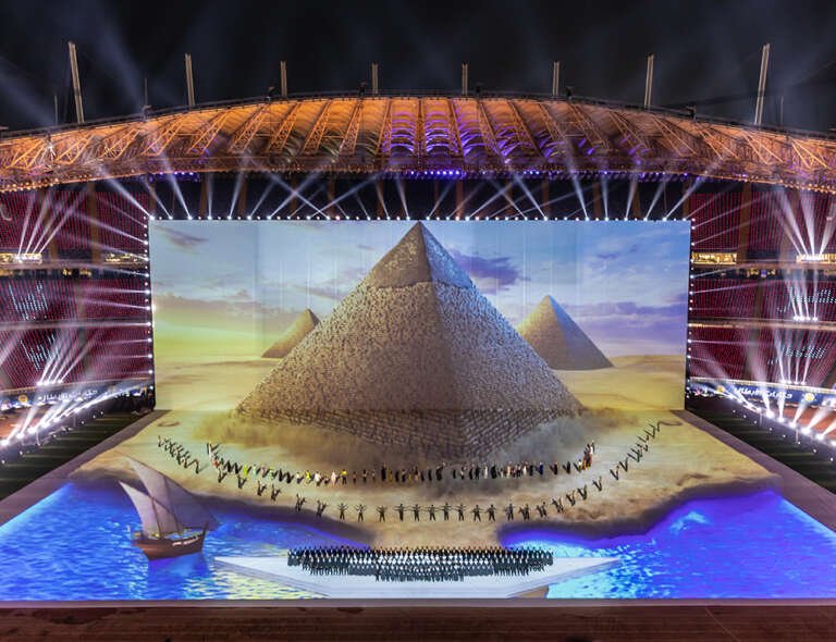 Digital Projection and HiLights Group deliver a TITAN-sized 3D projection mapping spectacle